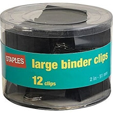 Staples Metalen Binderclips, Groot (10669)