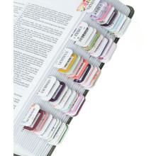 Mr. Pen- Bijbeltabs 120 stuks Bloemmotief Gelamineerde Bijbeltabs voor Studiebijbel Bijbeltabs Oude en Nieuwe Testament Bijbelboektabs Bijbeltabs voo