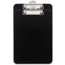 Staples 951060 Plastic Clipboards Zwart 6/Verpakking (23143)