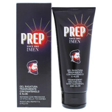 Transparentes Rasiergel mit Panthenol und Aloe von Prep for Men, 96 g