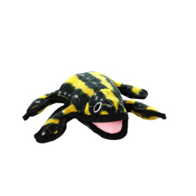 TUFFY - World's Tuffest Soft Dog Toy - Desert Phrog - Squeakers - Multiple Layers. Made Durable Strong & Tough. Interactive Play Tug Toss & Fetch. Mac