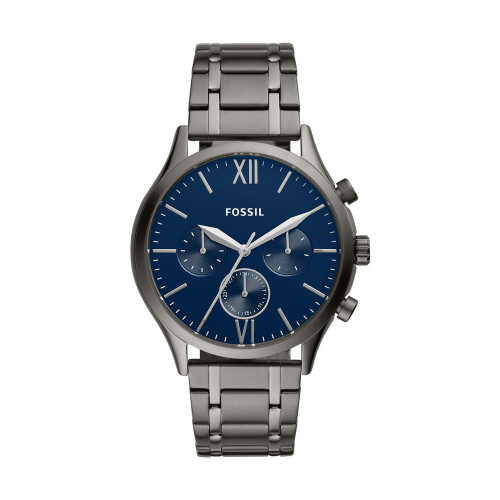 Fossil Fenmore mellemst?rrelse multifunktionsur i rustfrit st?l