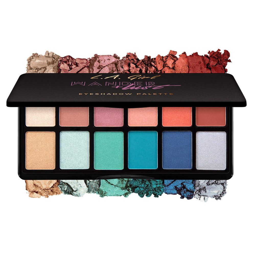 L.a. Girl Girls L.a. Fanatic Eyeshadow Palette Wanderlust Ges417