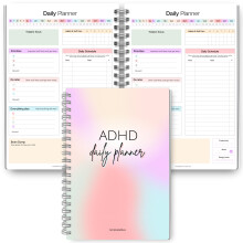 Agenda giornaliera ADHD per adulti neurodivergenti - Agenda giornaliera sulla produttivit? e gestione delle attivit? per rimanere organizzati e c