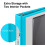 Staples Staples Standaard 1 3-Ring View Binder, Teal 5
