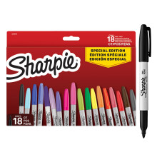 Sharpie Permanent Marker Set Limited Edition Colour Assortment 18 Pack