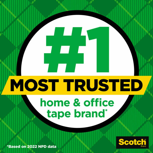 Scotch 3M MMM810K12CP Scotch Magic Tape Cabinet Pack 2