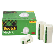 3M MMM810K12CP Scotch Magic Tape Cabinet Pack