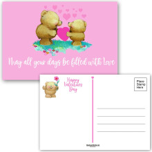 Stonehouse Collection Makeat ystvnpivpostikortit - 4 x 6 ystvnpivpostikorttia - 40 postikorttia (Sweet Bears)