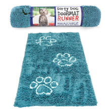 Dog Gone Smart Dirty Dog Paillasson  Tapis  schage rapide avec envers super adhrent pour sols propres  Tapis super absorbant et lavable en m