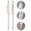Cross Cross Century II White Lacquer/Rose Gold Ballpoint Pen 2