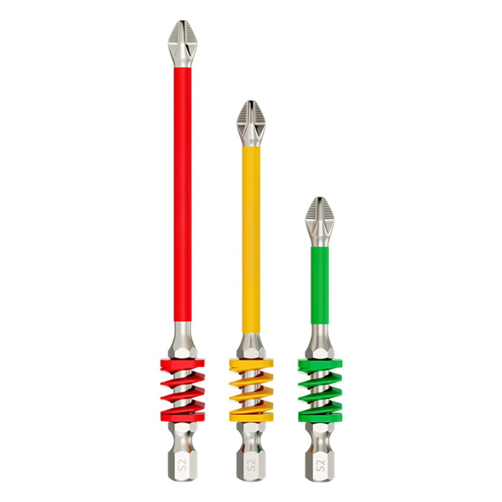 Screwdriver Drill Bits,Spring Screwdriver Bit - Precision Drill Attachment For Carpentry, Mechanic, Automotive, Industrial, Construction 9067246802820
