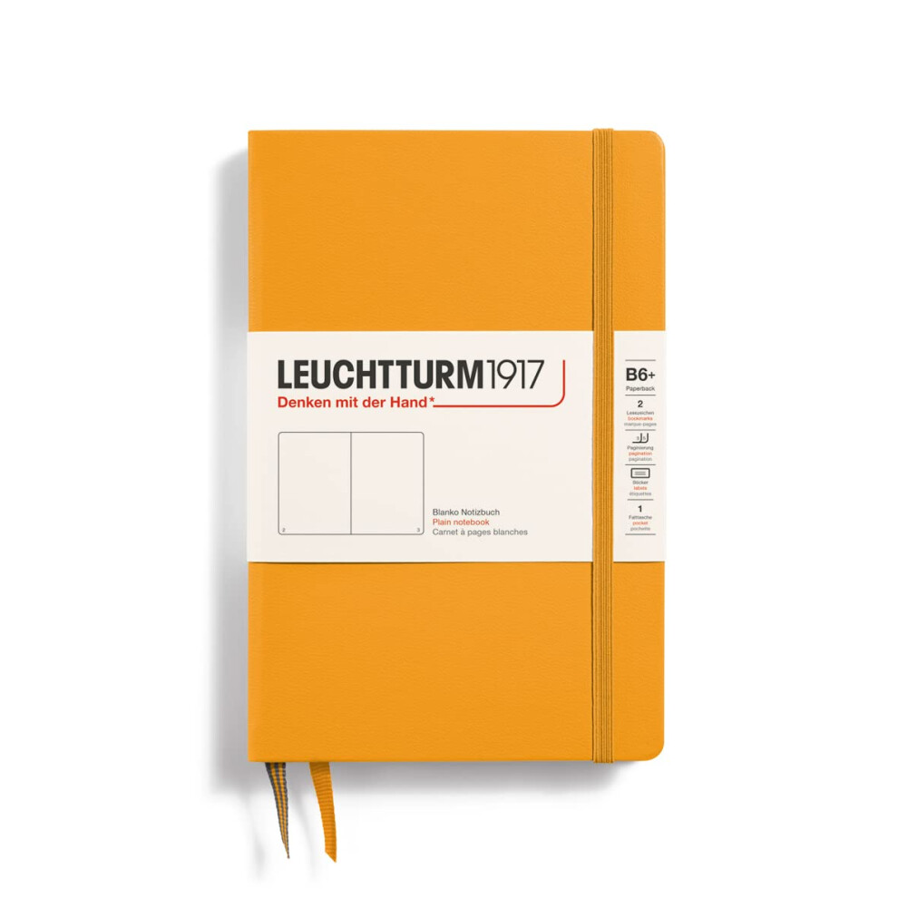 Photos - Notebook Leuchtturm1917   Hardcover Paperback B6+ - 219 Numbered Pages for Writing and Journaling  368496 (Rising Sun Plain)