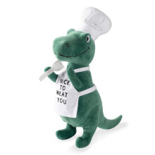 Plyov mazlcek Fringe Studio se Squeaker King of The Grill (289624) Vcebarevn velk