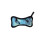 VIP PRODUCTS TUFFY Junior Bone  Durable Dog Toy Camo Blue  Bone 2