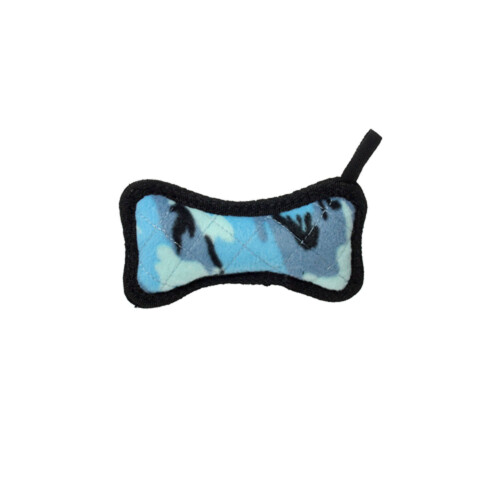 VIP PRODUCTS TUFFY Junior Bone  Durable Dog Toy Camo Blue  Bone 1