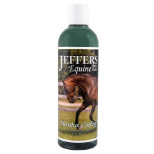 Jeffers Equine Menthol Cooling Horse Shampoo 16 oz 100 % reines australisches Menthol-Kokosnussl, Aloe und Vitamin E Feuchtigkeitsspendendes