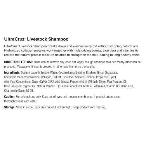 UltraCruz Tier-Shampoo, 32 oz 1