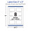 Avery TrueBlock Matte White Rectangle Labels 2" x 3", 200 Count, Print-to-The-Edge 5