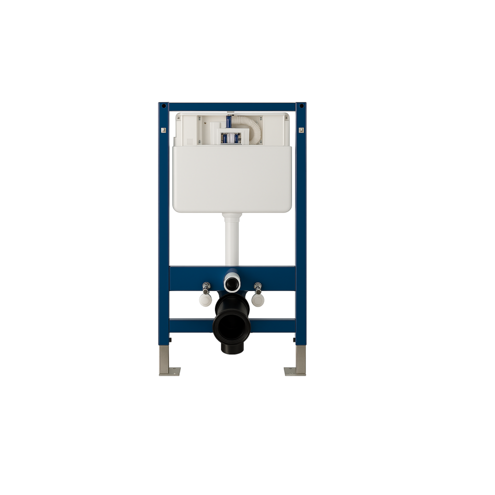 (No Flush Button) Wall Hung Concealed Cistern With Optional Flush Button 5056866911924