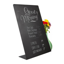 Metal tavleskilt 11 x 17 tommer - madskilte til festbuffet Mini tavleskilt madudstillingskort K?kken bordplade tavler Sm? st?ende menutavler til