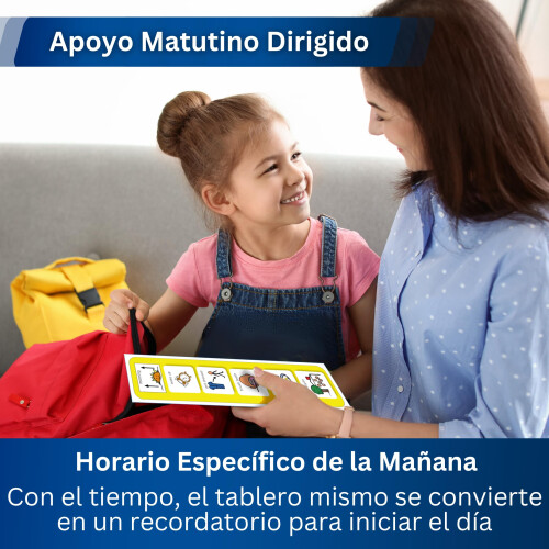 Autism Supplies and Developments Plastic Visual Morning Routine (Spanisch) 1