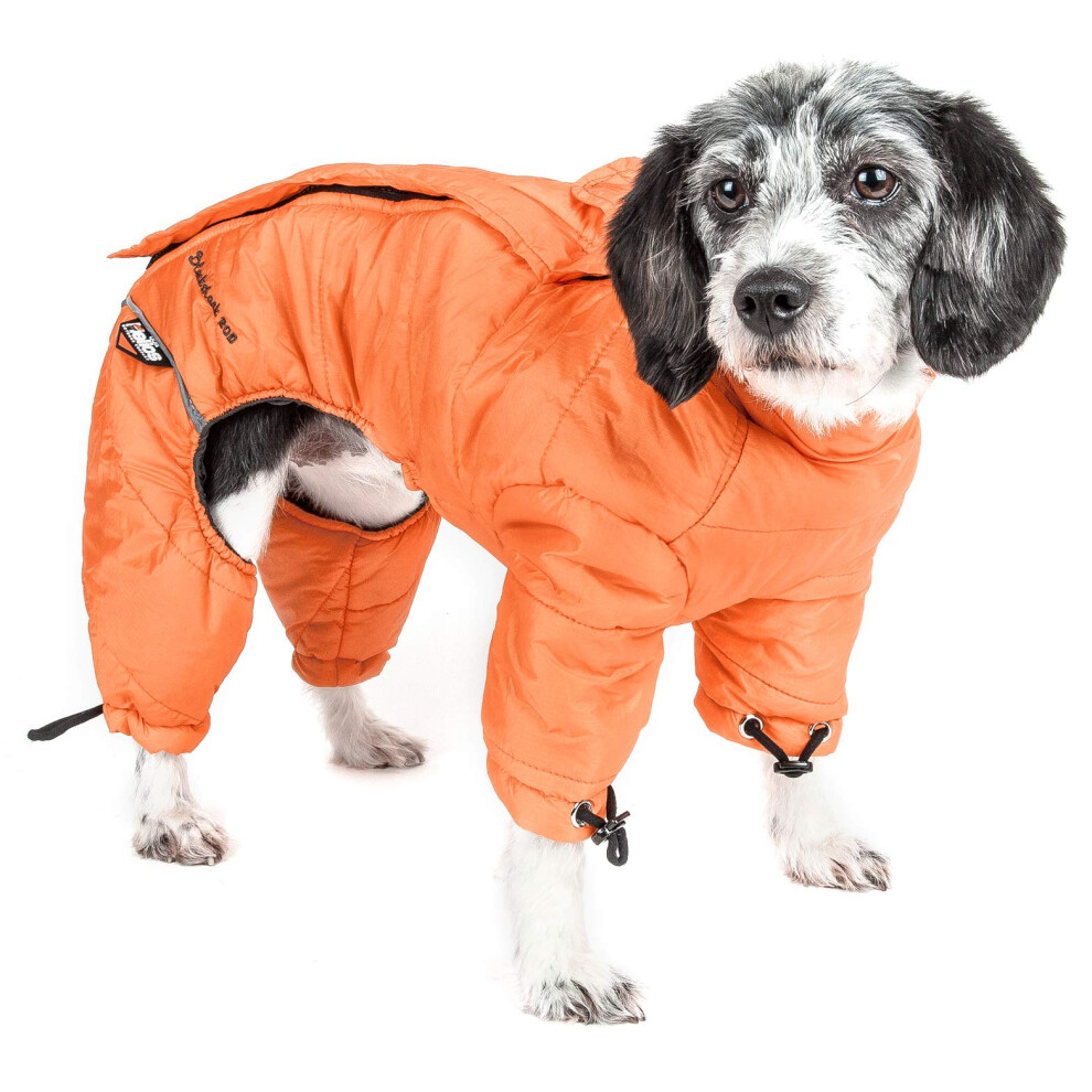 Photos - Dog Clothing Dog Helios DOGHELIOS 'Thunder-Crackle' Full-Body Bodied Waded-Plush Adjustable an JKHL6ORXL 