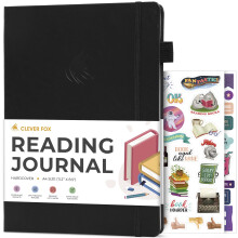 Clever Fox Reading Journal Large  Log & Tracker s pruvodcem knih  Drky a doplnky pro milovnky cten  Book Tracking Journal pro deti a dospel 8,