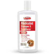 Shampoo e balsamo medicati al solfodene per cani 12 once