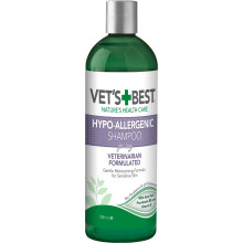 Vet's Best Hypo-Allergenic Shampoo for Dogs with Sensitive Skin, Relieves Discomfort from Dry, Itchy Skin, Cleans, Moisturizes, and Conditions Skin