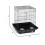 Prevue Hendryx PP-850B-B Clean Life Small Flight Cage - Black 2