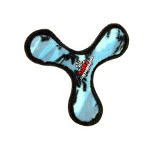 TUFFY - World's Tuffest Soft Dog Toy -Ultimate Boomerang-Squeakers-Multiple Layers.Made Durable Strong & Tough.Interactive PlayTug Toss & Fetch.Mach