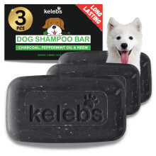 White Dog Shampoo | Dog Whitening Shampoo | Oatmeal Dog Shampoo | Removes Yellowing | Natural Dog Shampoo for smelly dogs | Peppermint & Neem Oil |