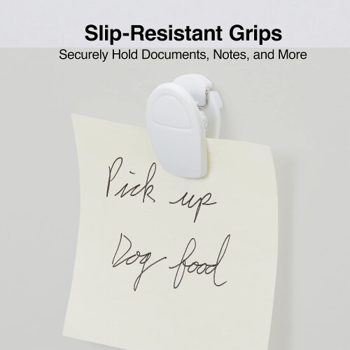 Staples Staples - Clips pour compartiments, blancs, 20 clips/bote (33455) 2