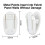 Staples Staples - Clips pour compartiments, blancs, 20 clips/bote (33455) 2