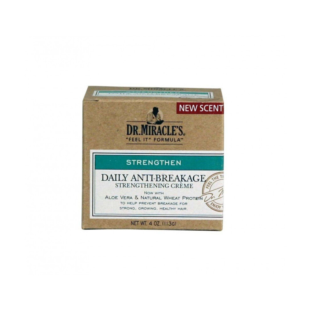 Dr. Miracle's Daily Anti-Breakage Strengthen Creme 113 G/4 Oz