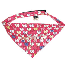 Touchdog Bad-to-The-Bone Elefantenmuster, modisches Klettbandana, gro, Rot