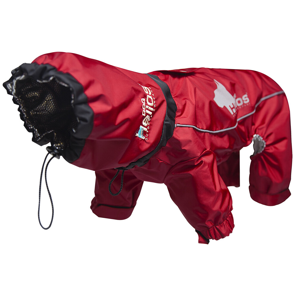 Photos - Dog Clothing Dog Helios Command JKHL8RDLG Weather - King Ultimate Windproof Full Bodied Pet Jacket, Large - Red Red JKHL8RDLG 