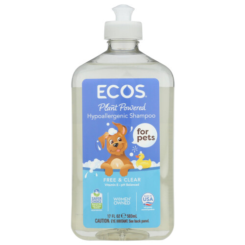 ECOS Hypoallergenic Conditioning Shampoo 17oz Clear