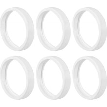 (6-pack) Pool Cleaner Tire Replacement - Compatible with Polaris 180, 280, 360, 380, C10 & C-10,with Premium, Heavy Duty Rubber