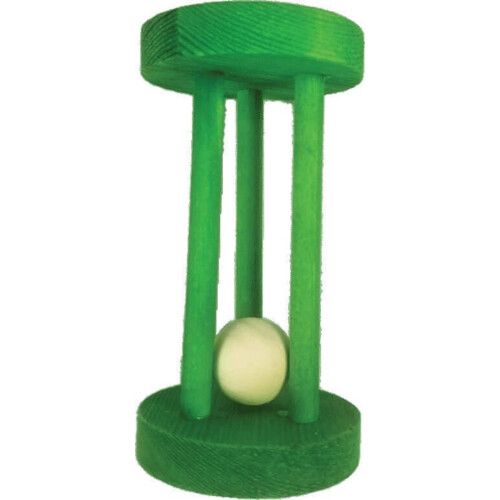 A&E Cage Company 52400982: Gioco Puzzle Cilindro di Legno con Palla