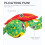 Outward Hound Floatiez Turtle Drijvend interactief hondenspeelgoed medium 3