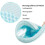 Baby Bath Mat, Adjustable Newborn Baby Mesh Bathtub Seat, Comfortable Bath 2