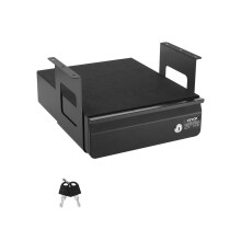 VEVOR 33 cm Breite Schublade unter dem Schreibtisch, ausziehbare Schublade, versteckter Stauraum, abschließbar