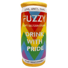 Huxley & Kent pro psy | Fuzzy Soft Seltzer (velk) | Pride Funny Dog Toy | Elektrick plyov hracka pro psa s pskadlem | Drek pro psa | Zbava Odo