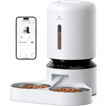 PETLIBRO Comedero Automαtico para Gatos 5G WiFi Comedero para Mascotas para Dos Gatos o Perros con Control Remoto Dispensador de Comida para Gato