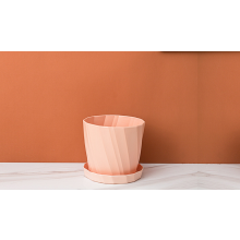Armonia Verde: Vasi di varie dimensioni con fori di drenaggio, realizzati per durare, dal design decorativo moderno, adatti per uso interno ed
