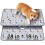 Hompet Wasbare Hond Pee Pads, 28"x19", 2-Pack, Dikke Herbruikbare Absorberende Pads, Antislip 1