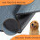 Bunlitent Wasbare Honden Plakmatten 72x72, 2-Pack, Extra Groot Herbruikbaar, Sneldrogend 4