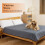 Bunlitent Wasbare Honden Plakmatten 72x72, 2-Pack, Extra Groot Herbruikbaar, Sneldrogend 2